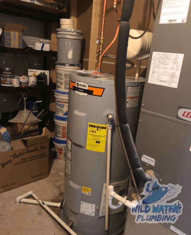 Gas Water Heater Installation 1