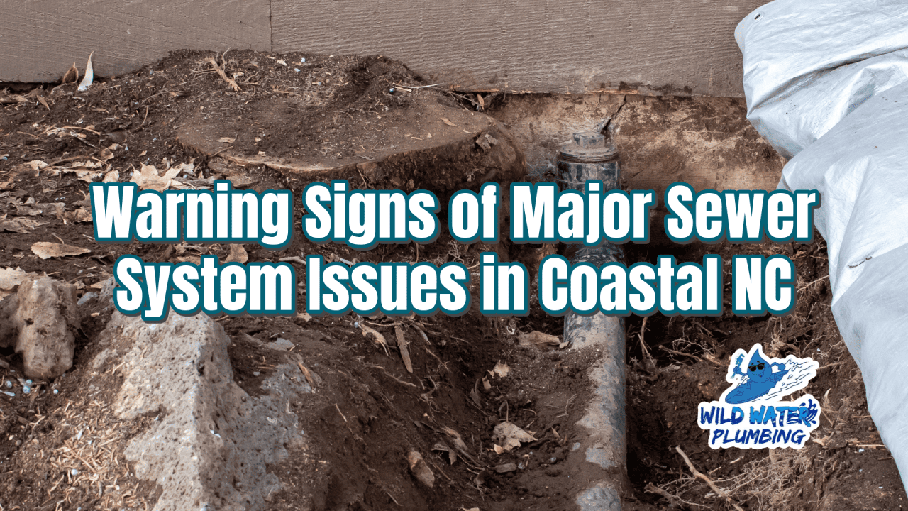 Warning Signs of Major Sewer System Issues in Coastal NC