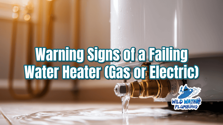 Warning Signs of a Failing Water Heater Gas or Electric