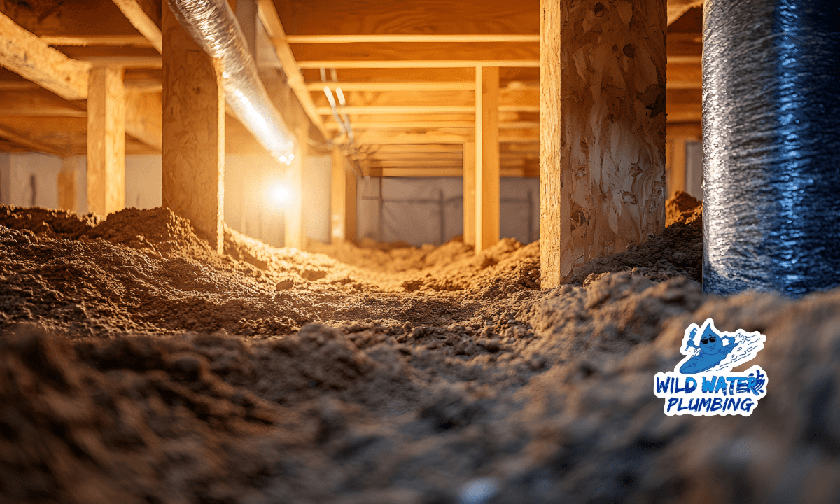 crawl space leak Maple Hill NC