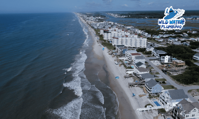 water heater leaking North Topsail Beach NC