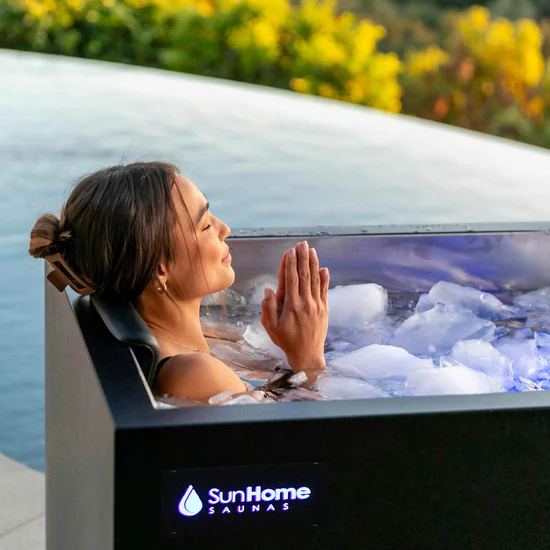 cold plunge by sun home saunas