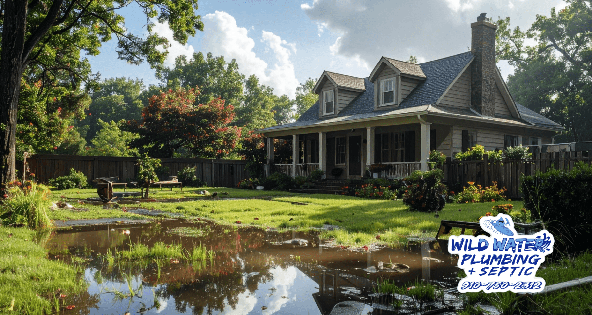 Hampstead Yards Flood Fast. Here is Why Your Septic System Cannot Survive Without Proper Drainage