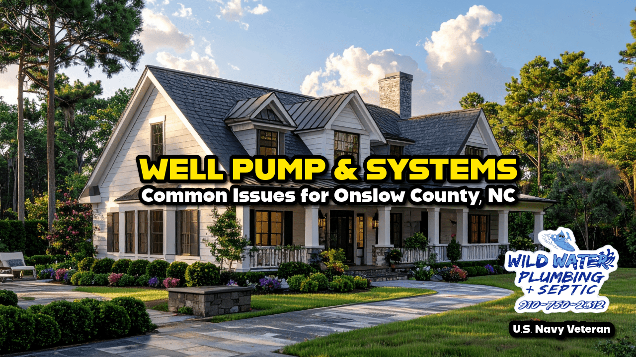 Onslow County Well Pump Issues